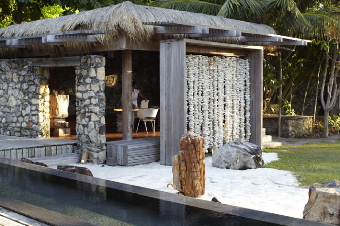 Beautiful design inspired by Balinese decor and design.