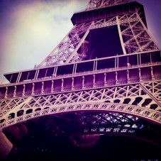 Eiffel tower photo with fotorus photo app filter