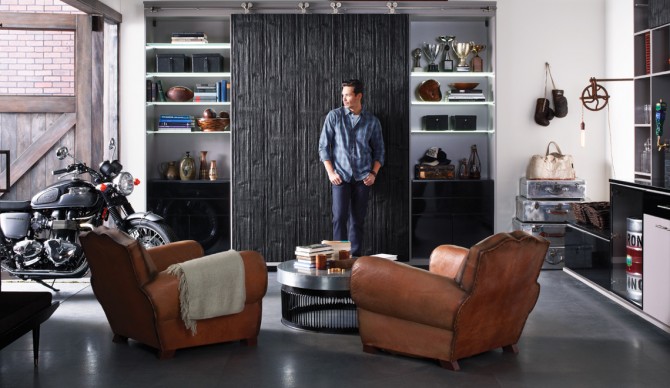 Beautiful closet, beautiful man LOL via Design The Life You Want to Live Beautiful closet, beautiful man LOL via Design The Life You Want to Live