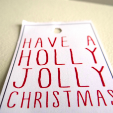 have a holly jolly Christmas