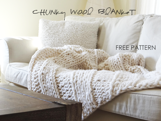 Free Chunky Wool Blanket Pattern Design The Life You Want To Live