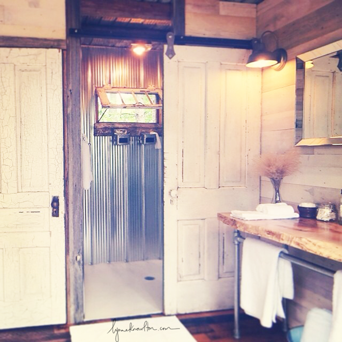#DIY Bathroom Interior http://www.lynneknowlton.com/tiny-cabin/