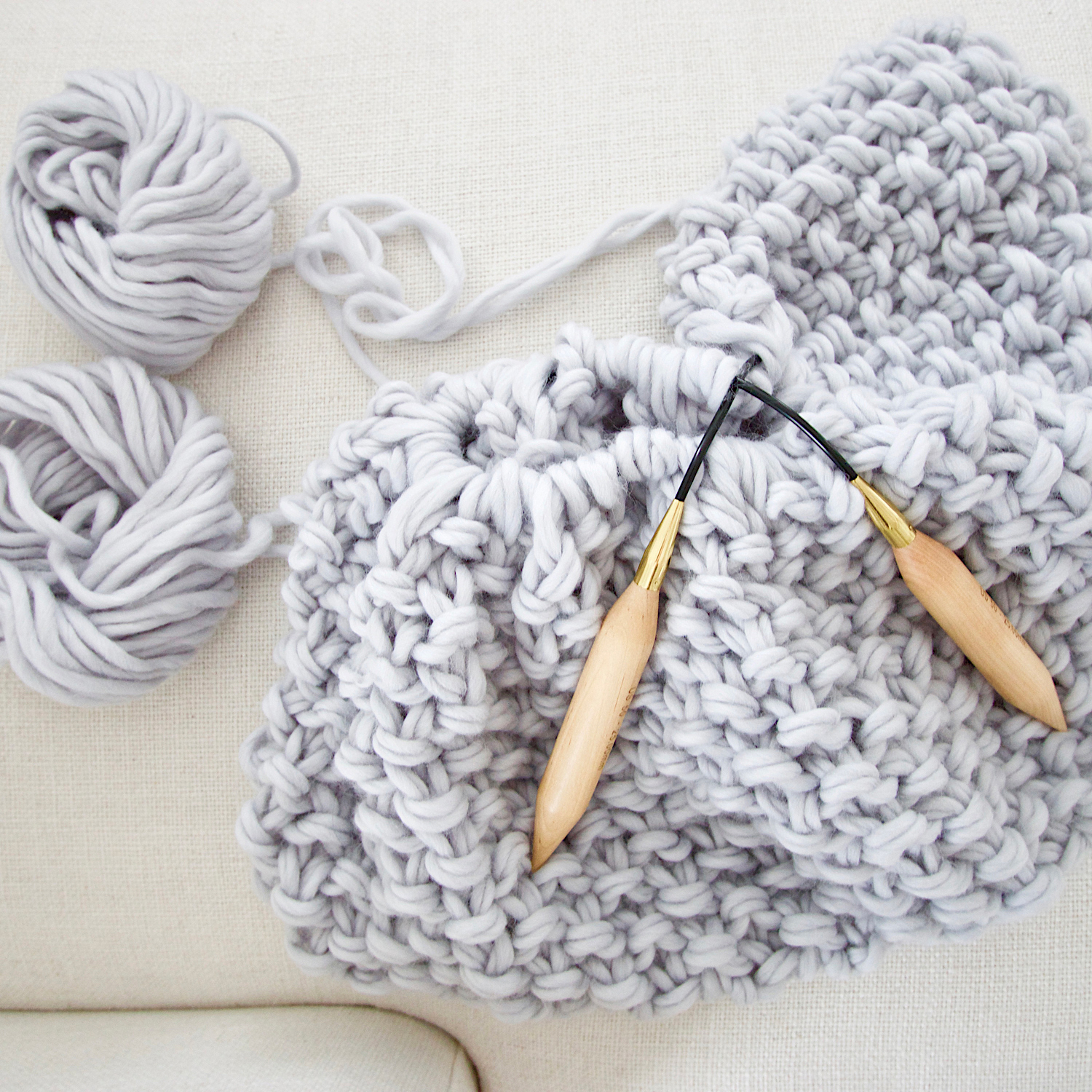 Free Chunky Wool Blanket Pattern