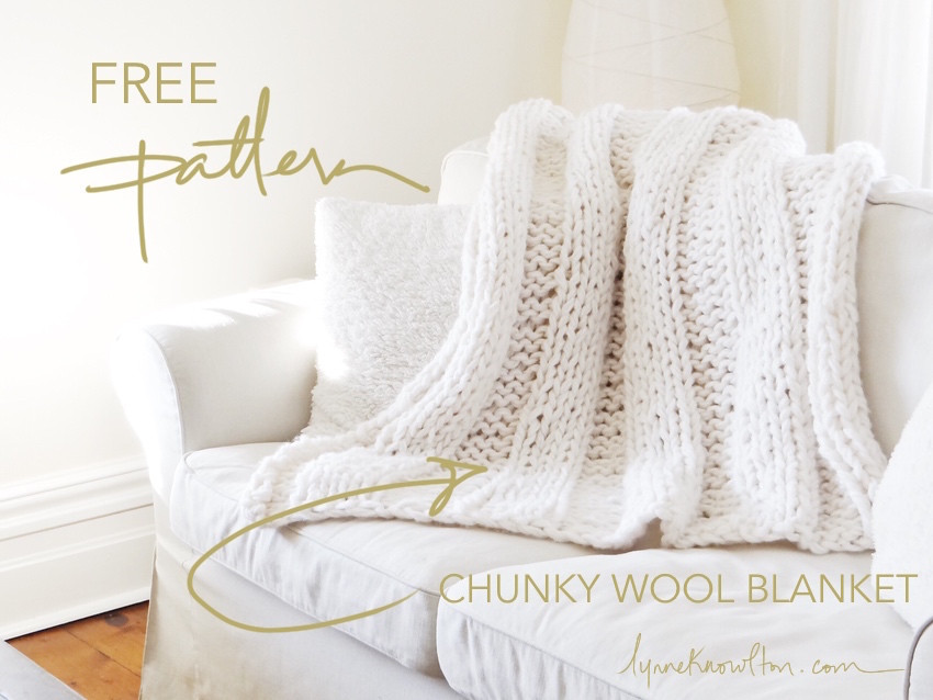 Free Chunky Wool Blanket Pattern Design The Life You Want To Live