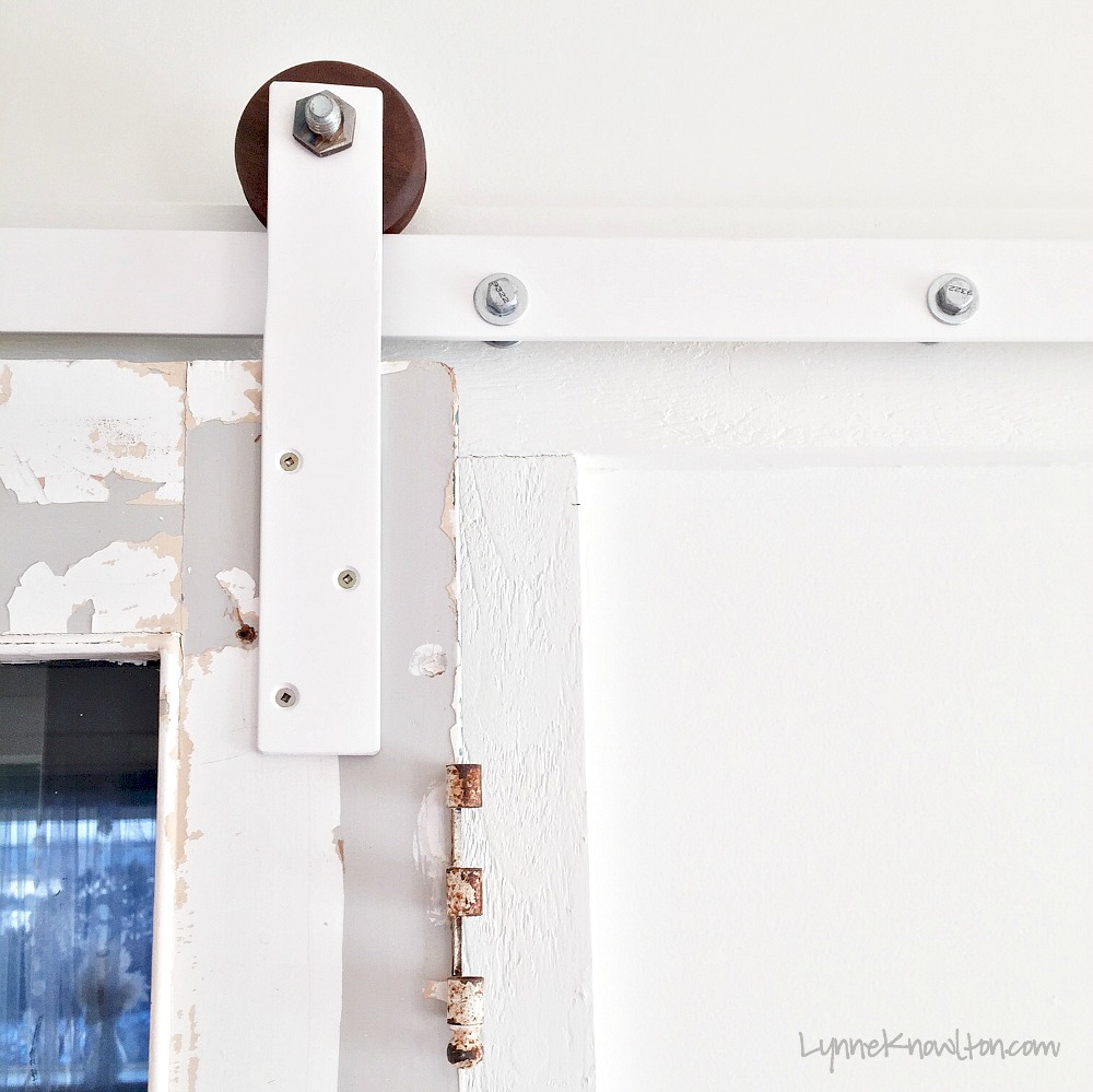 Barn door track hardware HOW TO Barn door track hardware HOW TO