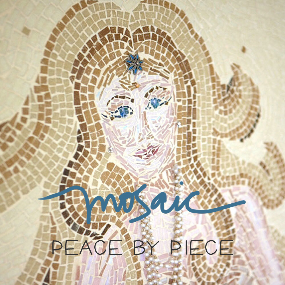 How to create a mosaic... PEACE by PIECE