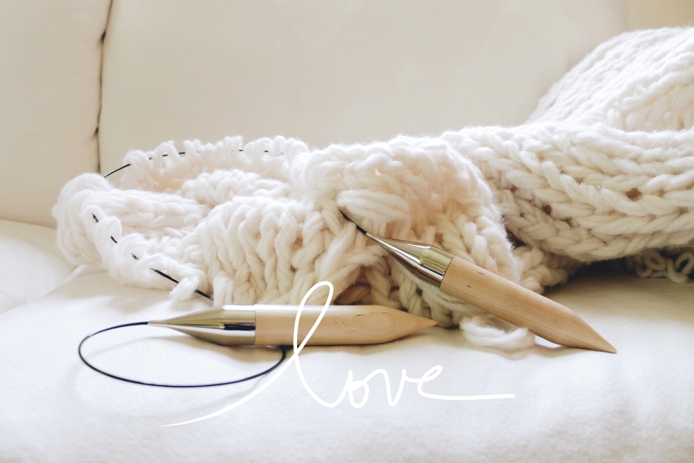 How to knit a Chunky Wool Blanket { Free downloadable pattern } - Design The ...