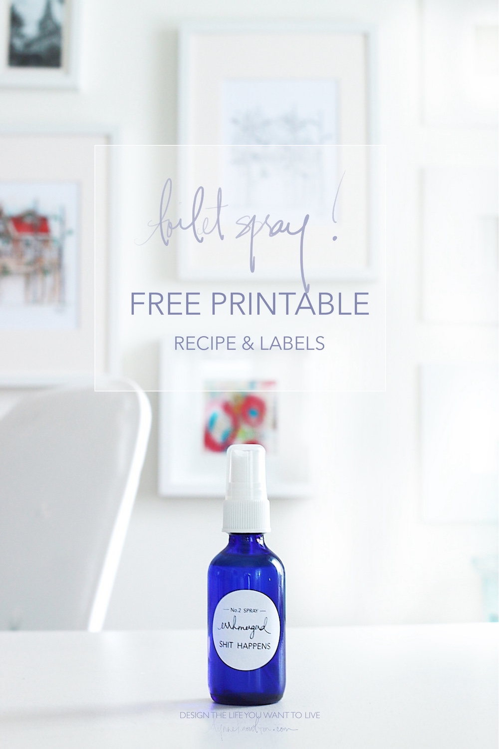 Homemade Poo Pourri Labels - Homemade Ftempo
