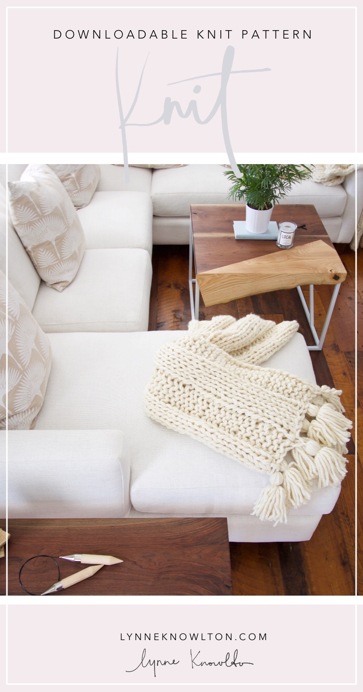 Free chunky wool blanket pattern. Knit your own soft cuddly blanket in no time at all. A fast easy beginner knit !